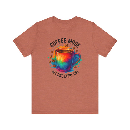 Coffee Lover's Unisex Tee | Fun Graphic Shirt for Coffee Enthusiasts, Gift for Coffee Lovers, Casual Wear, Everyday Comfort