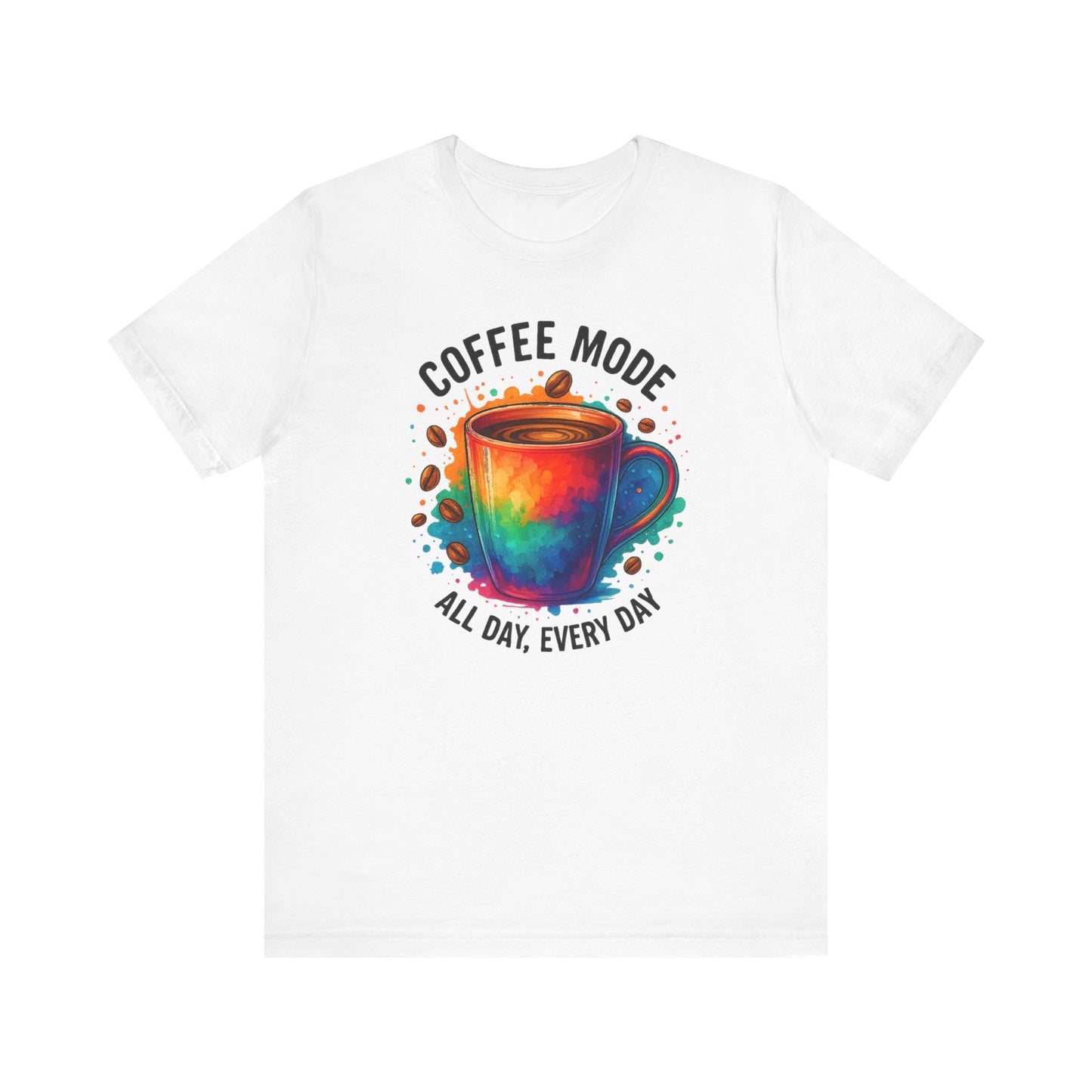 Coffee Lover's Unisex Tee | Fun Graphic Shirt for Coffee Enthusiasts, Gift for Coffee Lovers, Casual Wear, Everyday Comfort