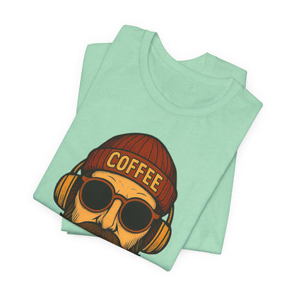 Coffee Lover's Unisex Tee - Perfect for Baristas, Father's Day, Casual Wear, Gifts, Coffee Shop Vibe, Hipster Style