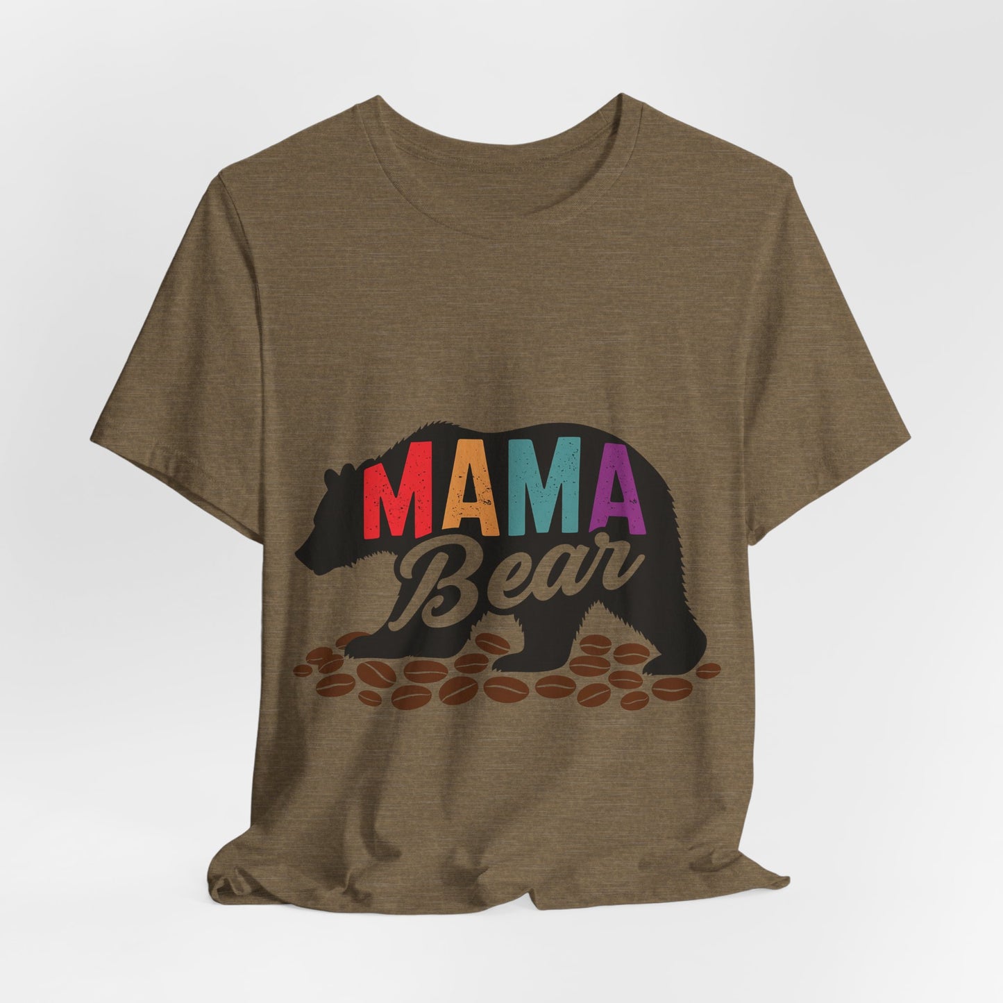 Mama Bear Coffee Tee – Cute and Strong Shirt for Coffee-Loving Moms