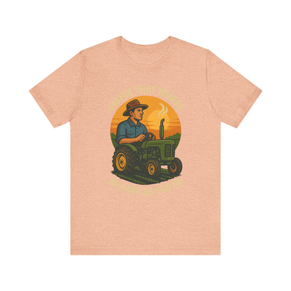 Coffee-Themed Unisex Tee, Vintage Farm Shirt, Coffee Lover Gift, Gifts for Him, Men's Graphic Tee, Cool Casual Wear