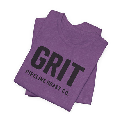 Bold Grit Tee for Coffee Lovers, Casual Unisex Shirt, Perfect Gift for Baristas, Coffee Enthusiasts, Motivational Apparel
