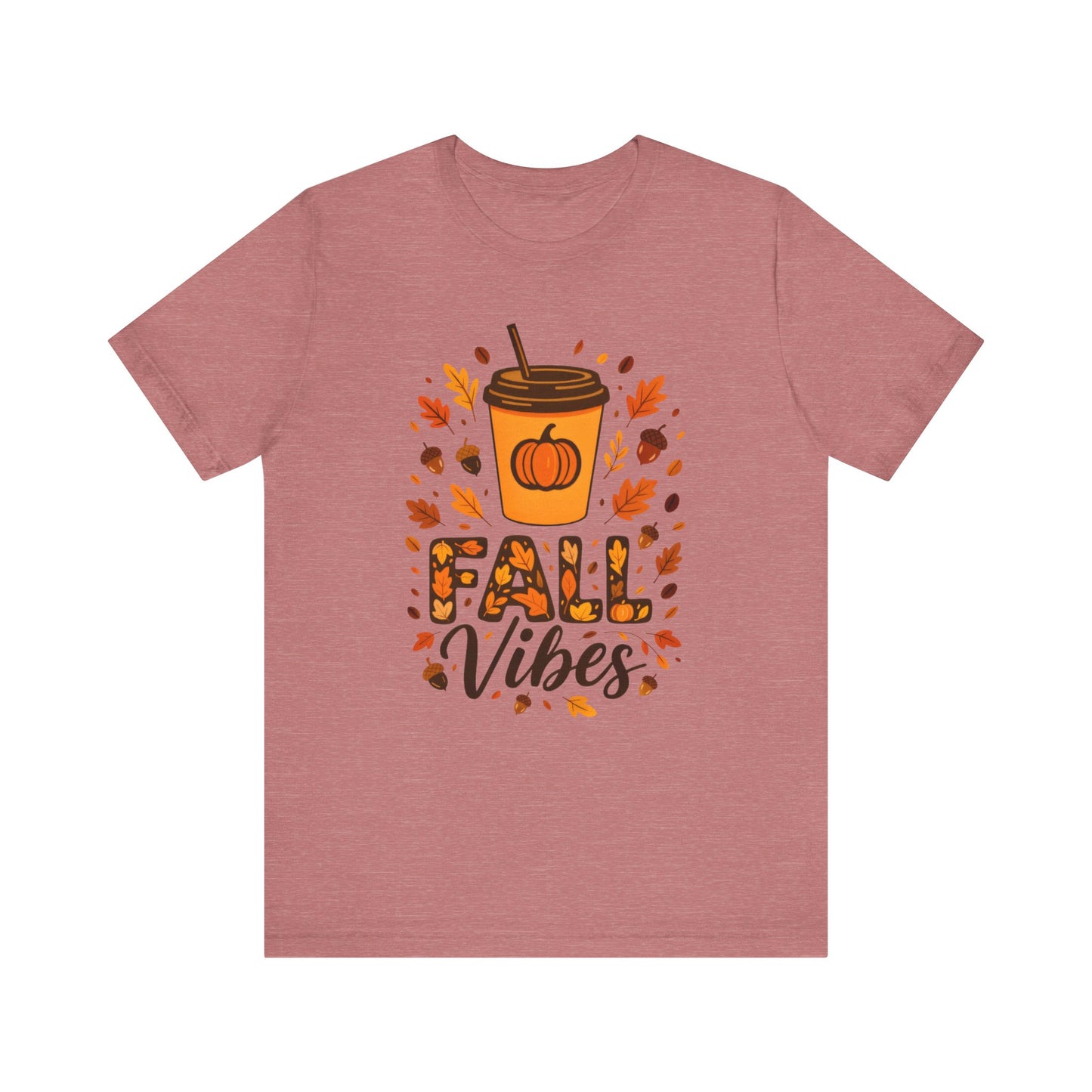 Autumn Coffee Lover Tee - Fall Vibes Unisex Shirt, Perfect for Cozy Days, Pumpkin Spice, Thanksgiving Gift, Seasonal Fashion, Casual Wear