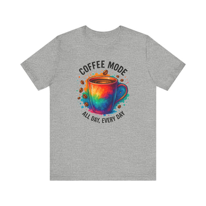 Coffee Lover's Unisex Tee | Fun Graphic Shirt for Coffee Enthusiasts, Gift for Coffee Lovers, Casual Wear, Everyday Comfort