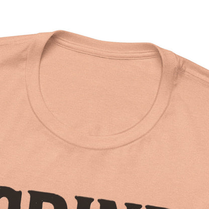 Coffee Lover's Tee Shirt, Unisex Grind Graphic Tee, Cute Coffee Gift, Casual Wear, Gift for Barista