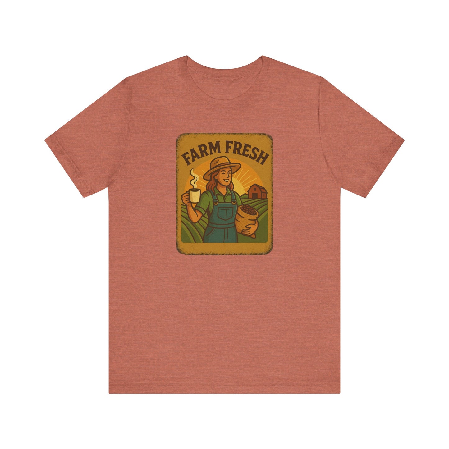 Farm Fresh Unisex Jersey Tee - Pipeline Roast Co.