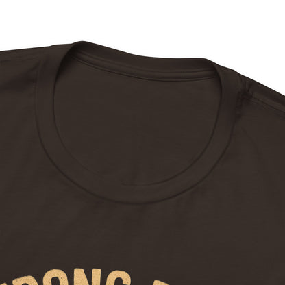 Strong Brew Crew Tee - Unisex T-Shirt for Coffee Lovers, Casual Wear, Work Apparel, Gift for Dad, Men’s Fashion