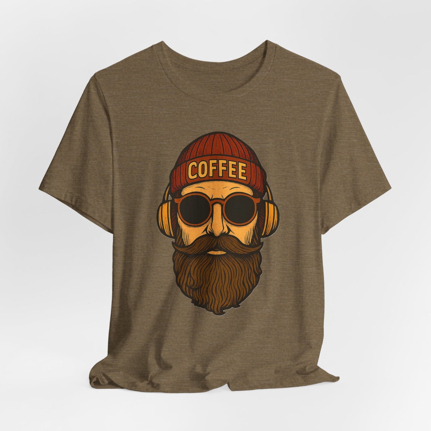 Coffee Lover's Unisex Tee - Perfect for Baristas, Father's Day, Casual Wear, Gifts, Coffee Shop Vibe, Hipster Style