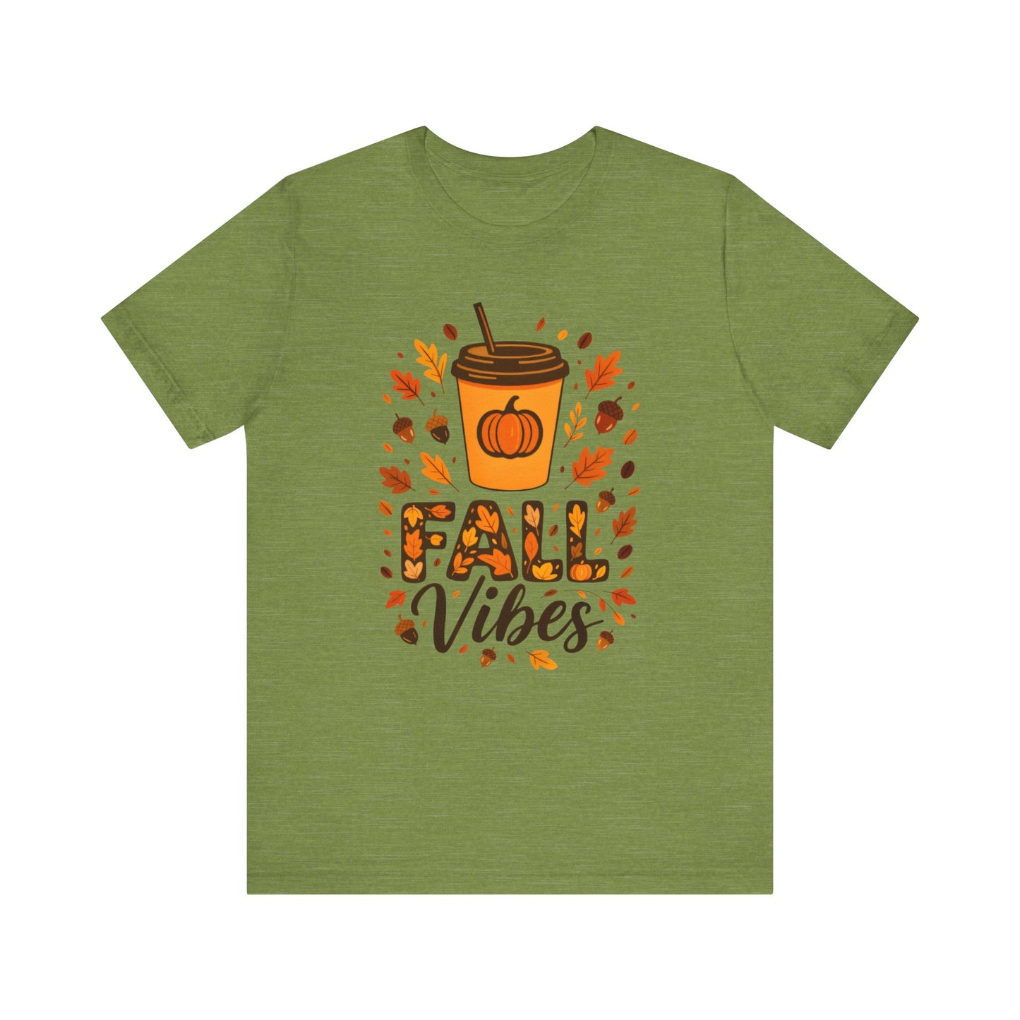 Autumn Coffee Lover Tee - Fall Vibes Unisex Shirt, Perfect for Cozy Days, Pumpkin Spice, Thanksgiving Gift, Seasonal Fashion, Casual Wear