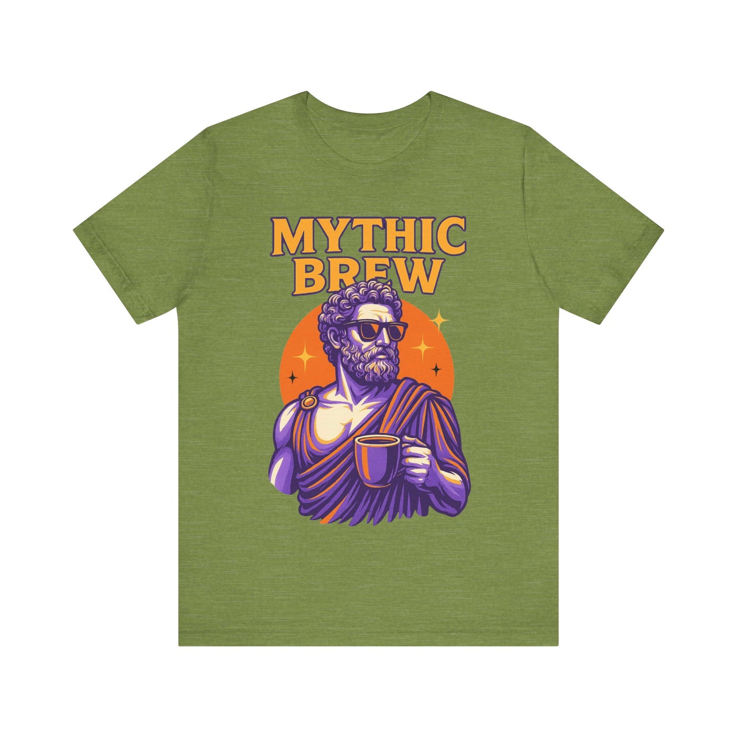 Mythic Brew Tee - Unisex Graphic T-Shirt, Coffee Lover Shirt, Gifts for Him, Vintage Style Tee, Casual Wear