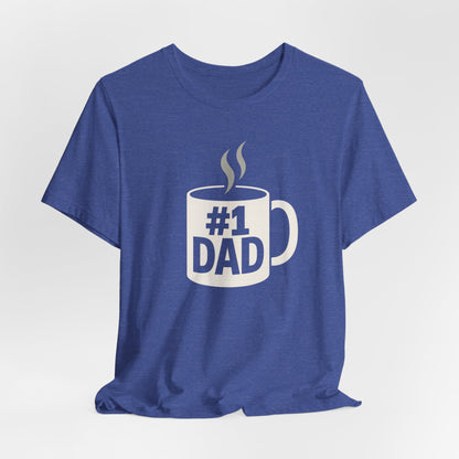 #1 Dad Coffee Tee – Pipeline Roast Co. | Perfect Gift for Hardworking Dads