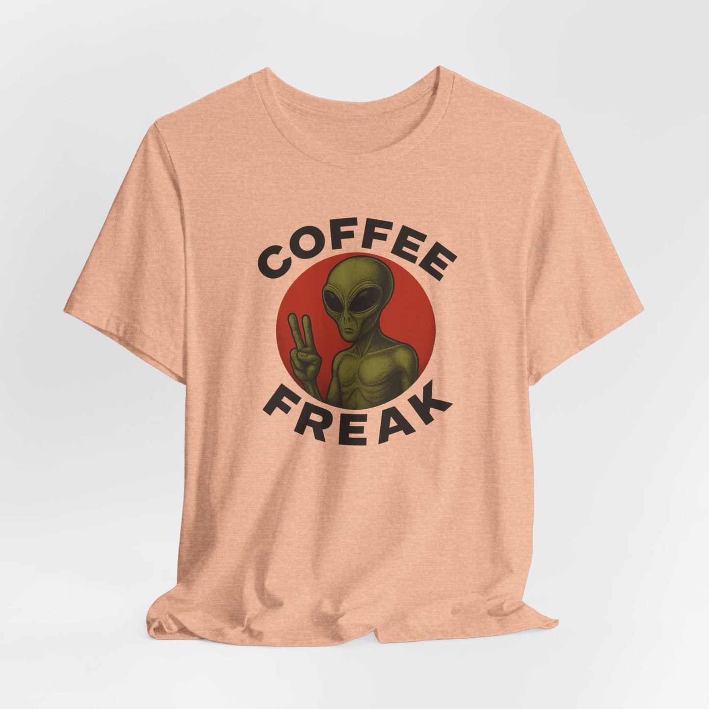 Coffee Freak Unisex Jersey Short Sleeve Tee, Cute Alien Tee, Funny Coffee Shirt for Coffee Lovers, Quirky Graphic Tee, Perfect for [...]