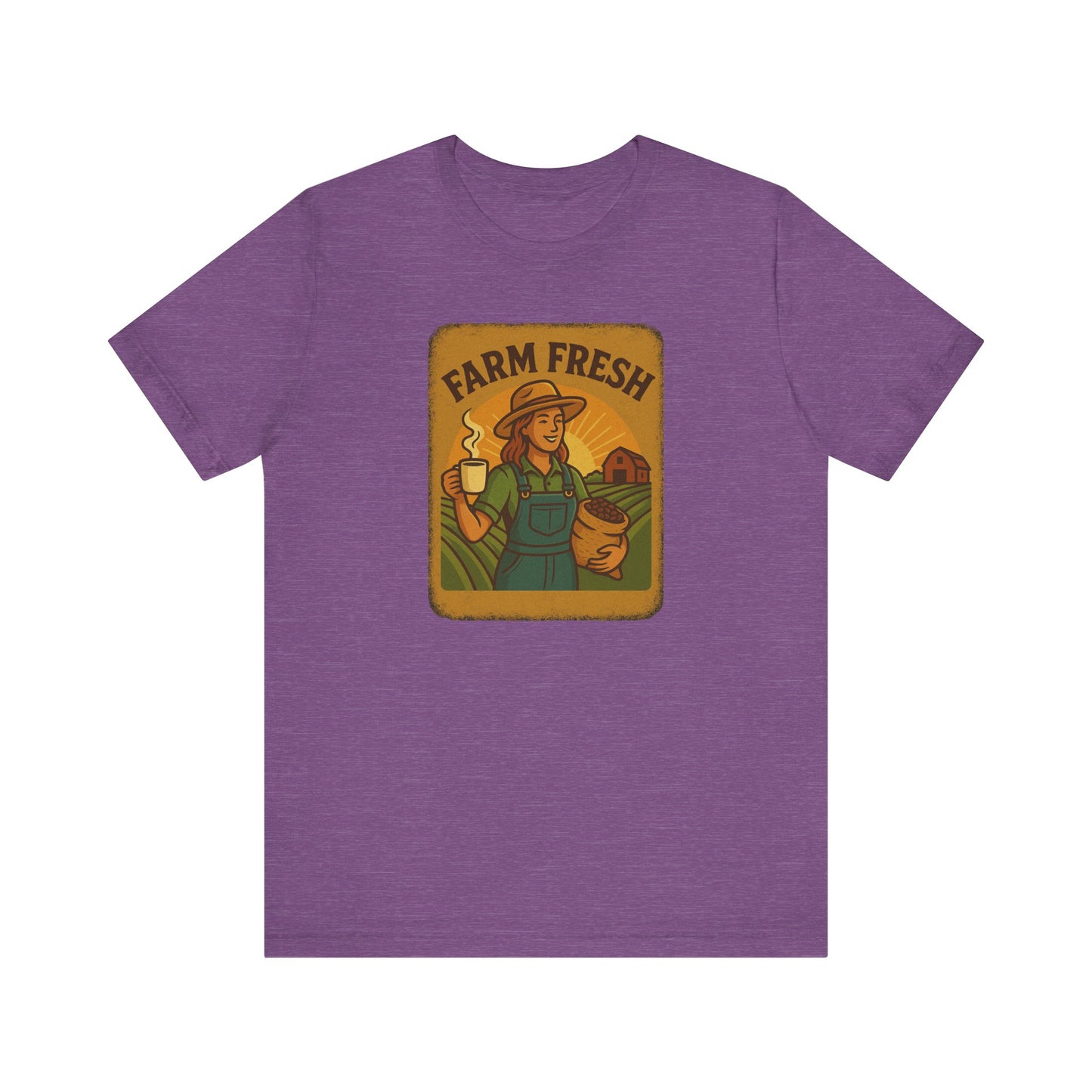 Farm Fresh Unisex Jersey Tee - Pipeline Roast Co.