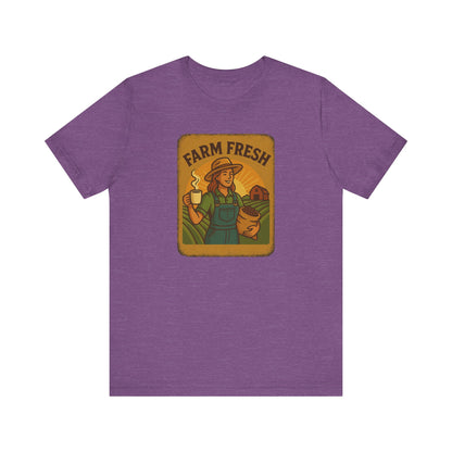 Farm Fresh Unisex Jersey Tee - Pipeline Roast Co.