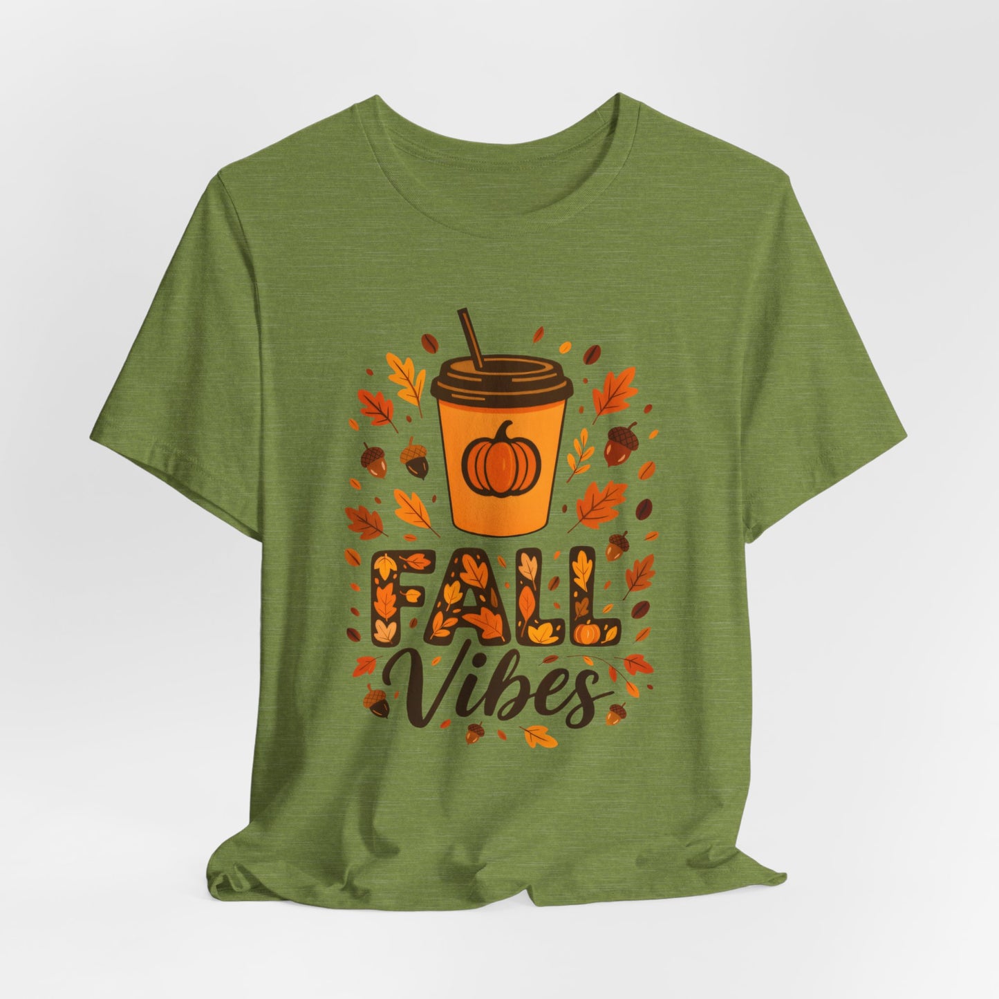 Autumn Coffee Lover Tee - Fall Vibes Unisex Shirt, Perfect for Cozy Days, Pumpkin Spice, Thanksgiving Gift, Seasonal Fashion, Casual Wear