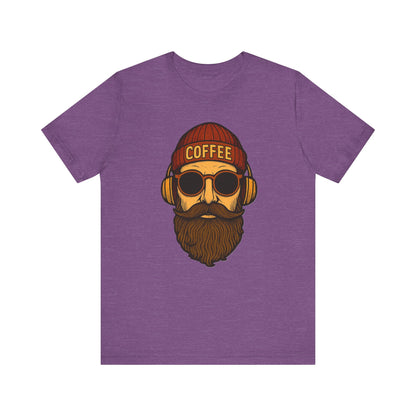 Coffee Lover's Unisex Tee - Perfect for Baristas, Father's Day, Casual Wear, Gifts, Coffee Shop Vibe, Hipster Style