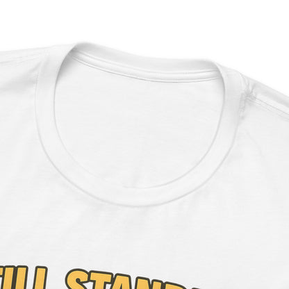 Still Standing, Still Brewing Snowman Coffee Tee – Funny Winter Shirt