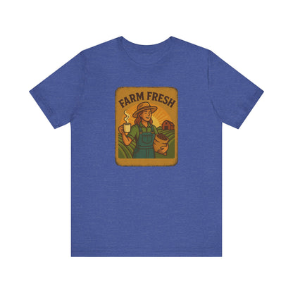 Farm Fresh Unisex Jersey Tee - Pipeline Roast Co.