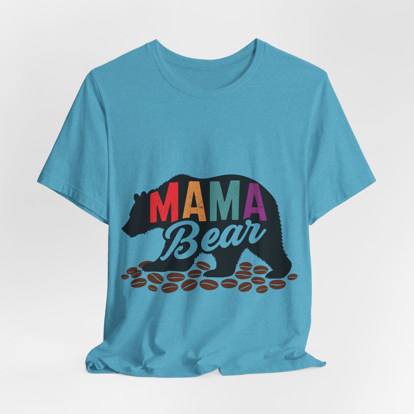 Mama Bear Coffee Tee – Cute and Strong Shirt for Coffee-Loving Moms