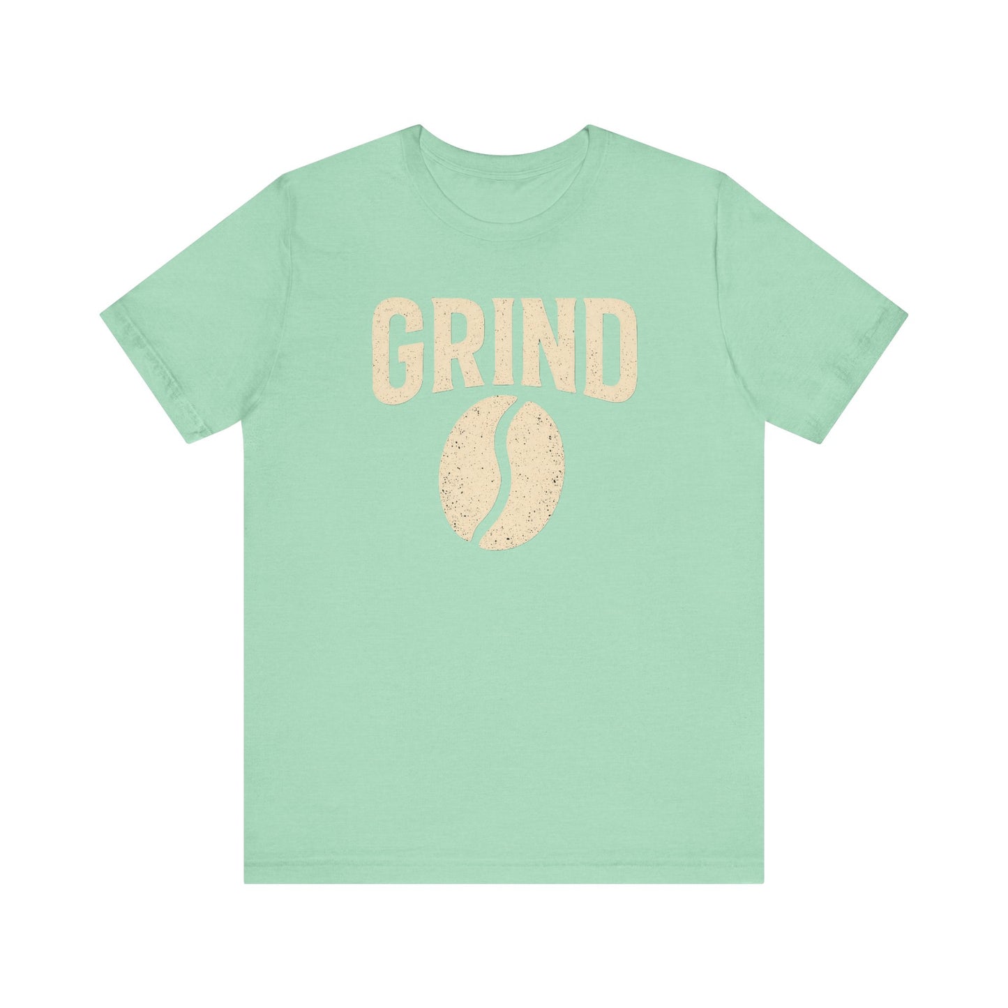 Unisex Coffee Grind Tee - Motivational Workout Shirt, Perfect for Coffee Lovers, Gym Enthusiasts, Gift for Coffee Lovers, Casual Wear