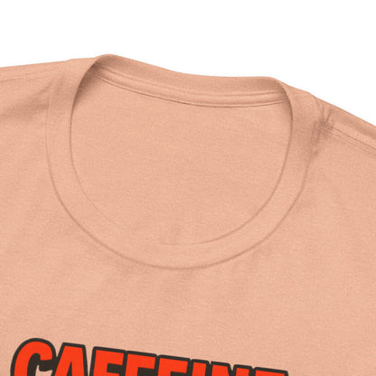 Caffeine Crusader Tee, Unisex T-Shirt, Coffee Lover Gift, Funny Graphic Tee, Morning Motivation Shirt, Birthday Gift Idea