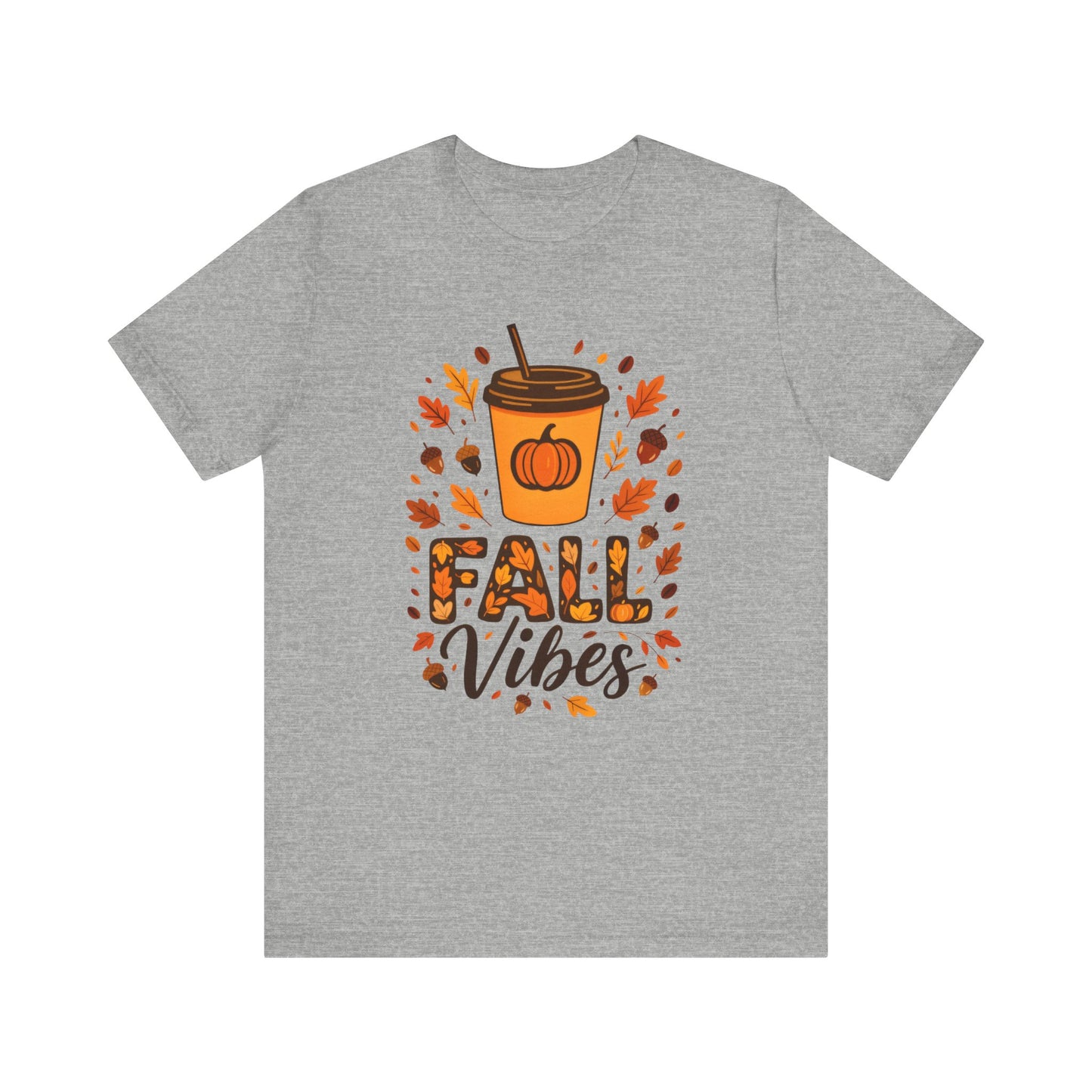 Autumn Coffee Lover Tee - Fall Vibes Unisex Shirt, Perfect for Cozy Days, Pumpkin Spice, Thanksgiving Gift, Seasonal Fashion, Casual Wear