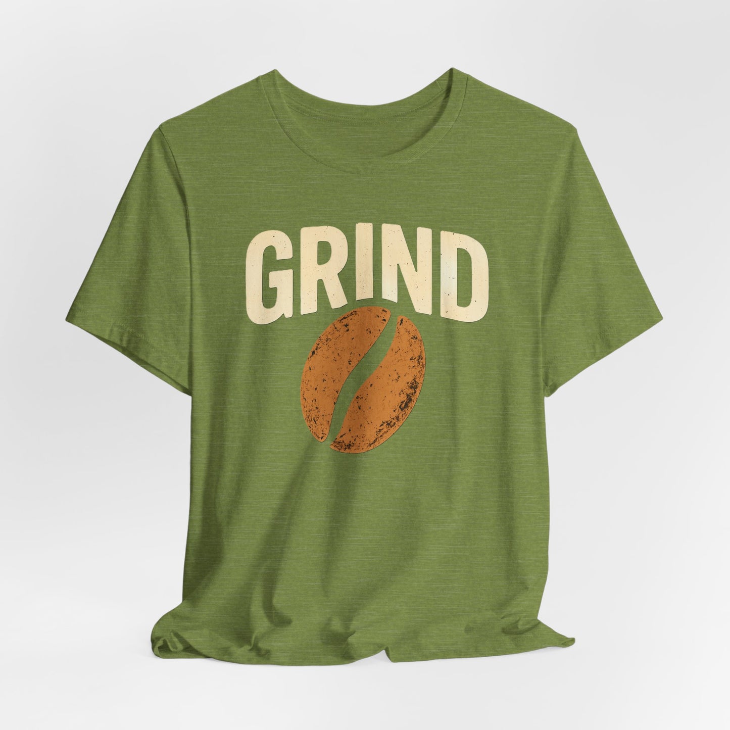 Coffee Lover's Grind Tee, Unisex Short Sleeve Shirt, Perfect Gift for Baristas, Casual Coffee Shop Style, Great for Birthdays, Coffee Days