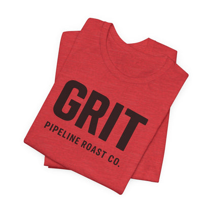 Bold Grit Tee for Coffee Lovers, Casual Unisex Shirt, Perfect Gift for Baristas, Coffee Enthusiasts, Motivational Apparel