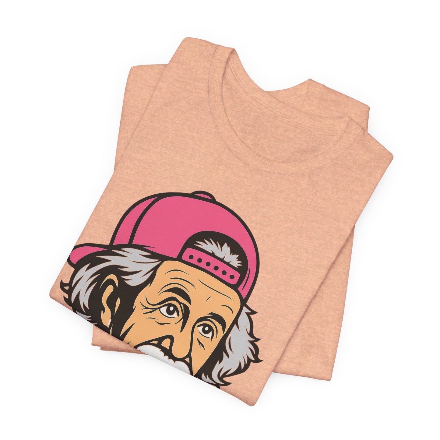 Funny Einstein Coffee Tee, Unisex Short Sleeve Shirt, Great for Coffee Lovers, Gift for Dad, Cute & Quirky Apparel