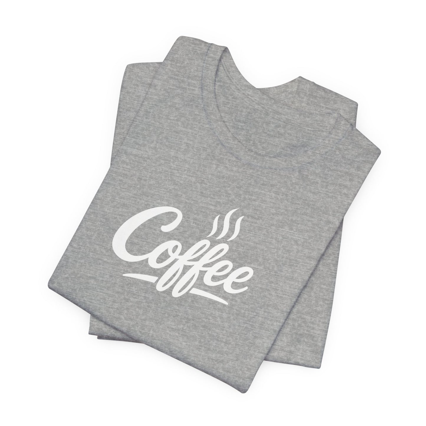 Coffee Lover Unisex Tee, Graphic Tee, Gift for Coffee Enthusiasts, Casual Wear, Perfect for Birthdays, Coffee Shop Apparel