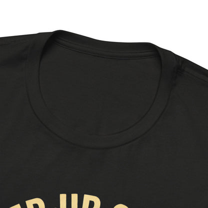 Power-Up Coffee Tee, Funny Robot Shirt, Gift for Coffee Lovers, Unisex Graphic Tee, Quirky Casual Wear, Birthday Apparel