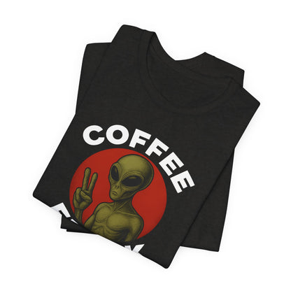 Coffee Freak Unisex Jersey Short Sleeve Tee, Cute Alien Tee, Funny Coffee Shirt for Coffee Lovers, Quirky Graphic Tee, Perfect for [...]