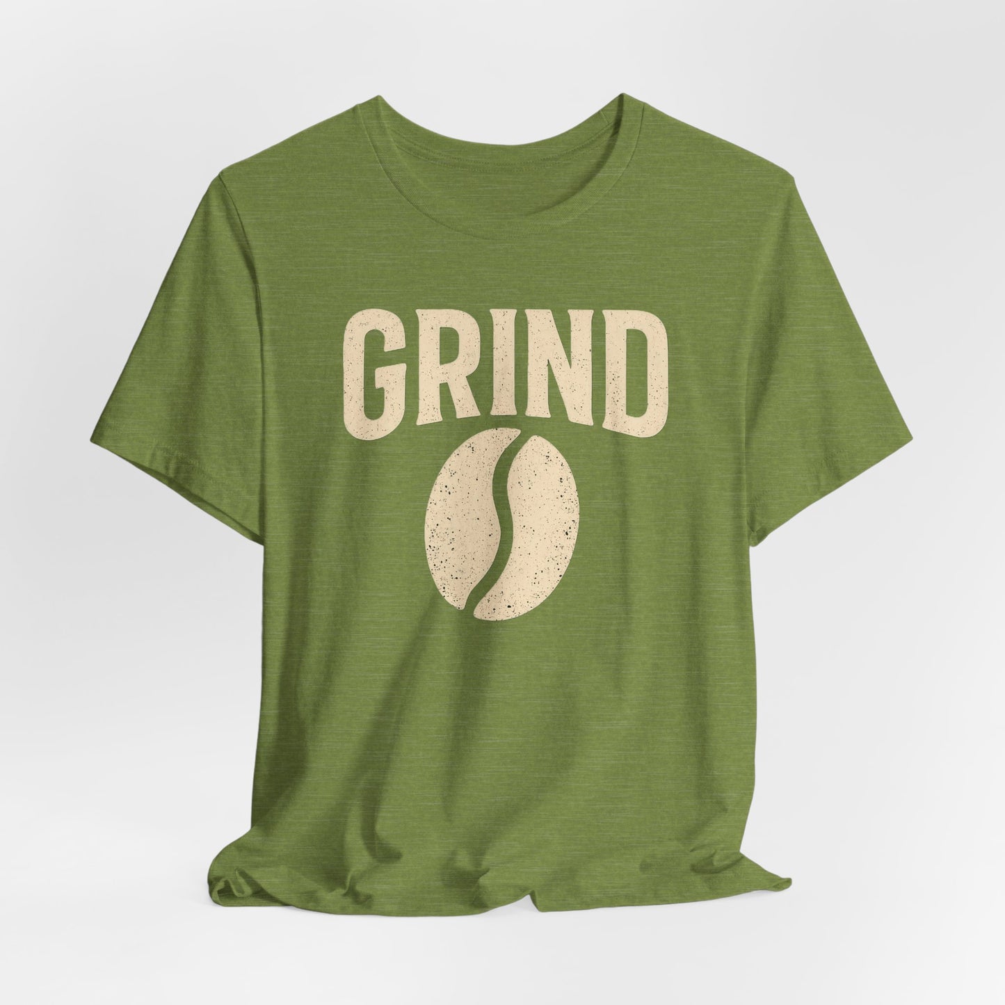 Unisex Coffee Grind Tee - Motivational Workout Shirt, Perfect for Coffee Lovers, Gym Enthusiasts, Gift for Coffee Lovers, Casual Wear