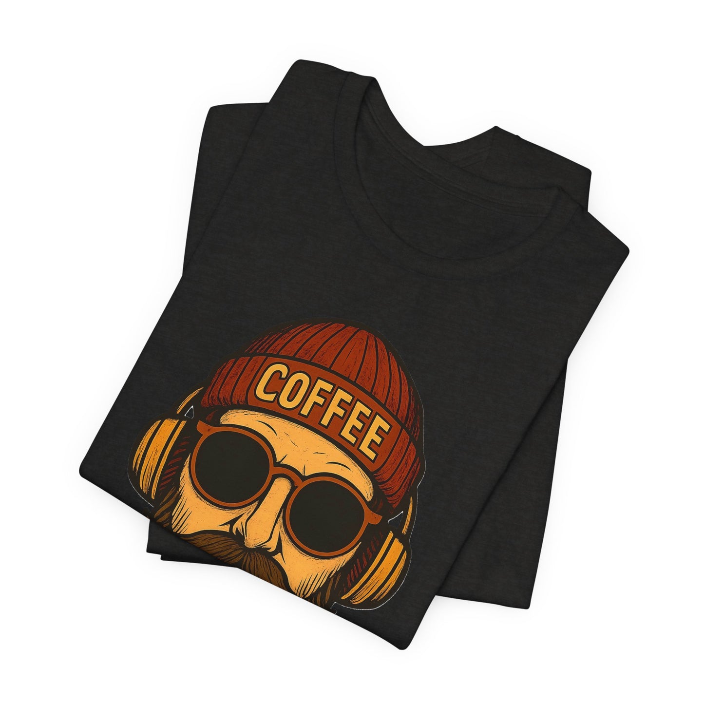 Coffee Lover's Unisex Tee - Perfect for Baristas, Father's Day, Casual Wear, Gifts, Coffee Shop Vibe, Hipster Style