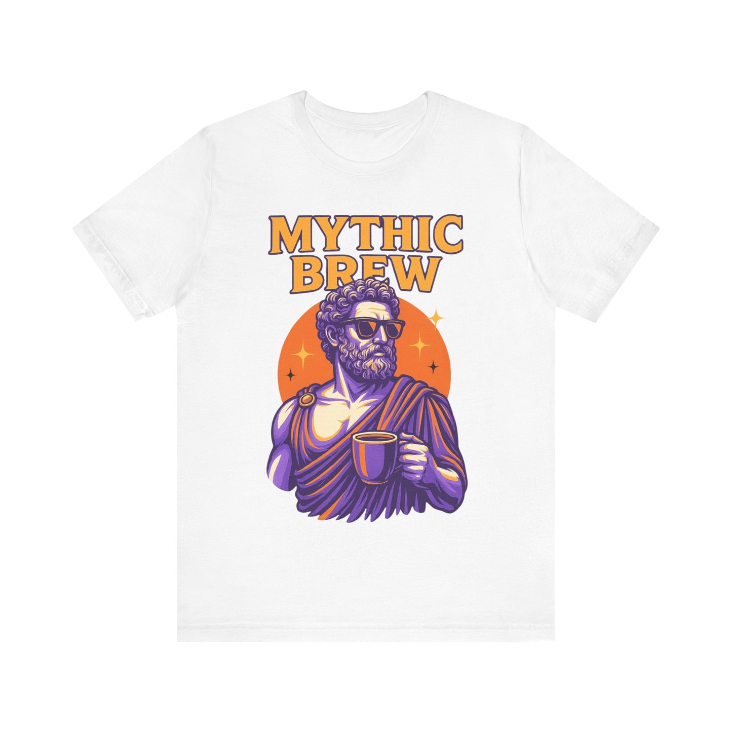 Mythic Brew Tee - Unisex Graphic T-Shirt, Coffee Lover Shirt, Gifts for Him, Vintage Style Tee, Casual Wear