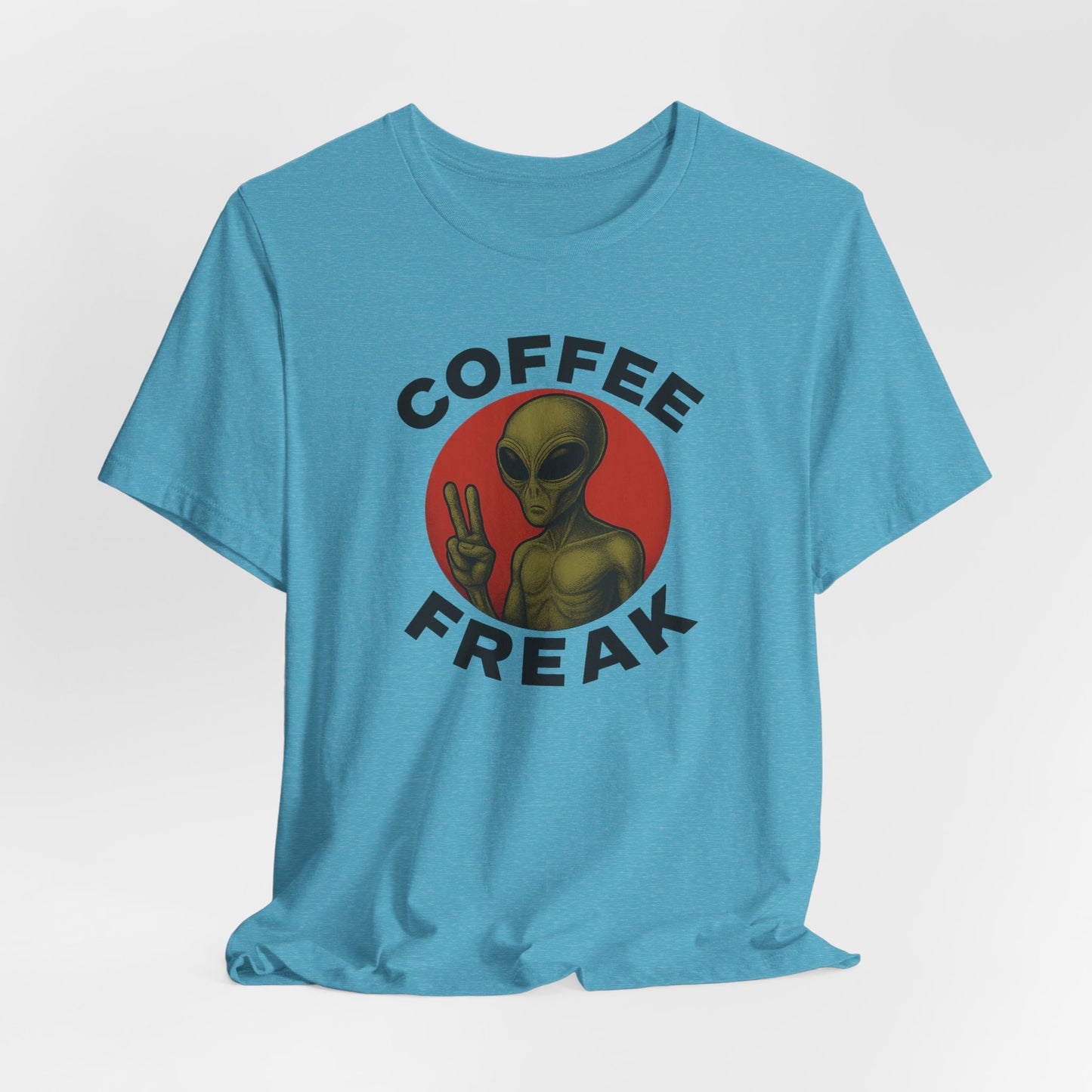 Coffee Freak Unisex Jersey Short Sleeve Tee, Cute Alien Tee, Funny Coffee Shirt for Coffee Lovers, Quirky Graphic Tee, Perfect for [...]