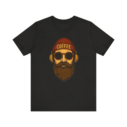 Coffee Lover's Unisex Tee - Perfect for Baristas, Father's Day, Casual Wear, Gifts, Coffee Shop Vibe, Hipster Style