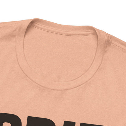 Bold Grit Tee for Coffee Lovers, Casual Unisex Shirt, Perfect Gift for Baristas, Coffee Enthusiasts, Motivational Apparel