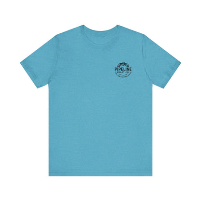 Pipeline Roast Co. Branded Classic Unisex Jersey Short Sleeve Tee - Soft, Breathable Cotton | Bella+Canvas