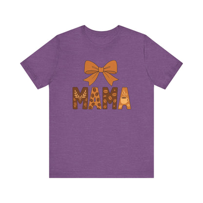 Mama Bow Tee - Cute Mother's Day Gift, Casual Everyday Wear, Family Matching Outfit, Birthday Celebration Top, Gift for Moms