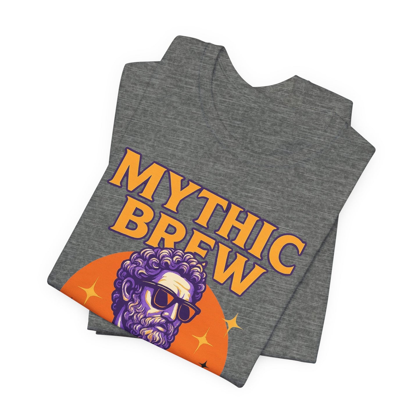Mythic Brew Tee - Unisex Graphic T-Shirt, Coffee Lover Shirt, Gifts for Him, Vintage Style Tee, Casual Wear