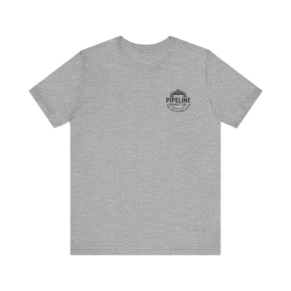 Pipeline Roast Co. Branded Classic Unisex Jersey Short Sleeve Tee - Soft, Breathable Cotton | Bella+Canvas