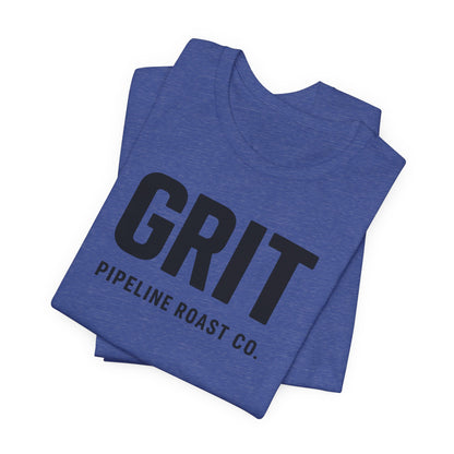 Bold Grit Tee for Coffee Lovers, Casual Unisex Shirt, Perfect Gift for Baristas, Coffee Enthusiasts, Motivational Apparel
