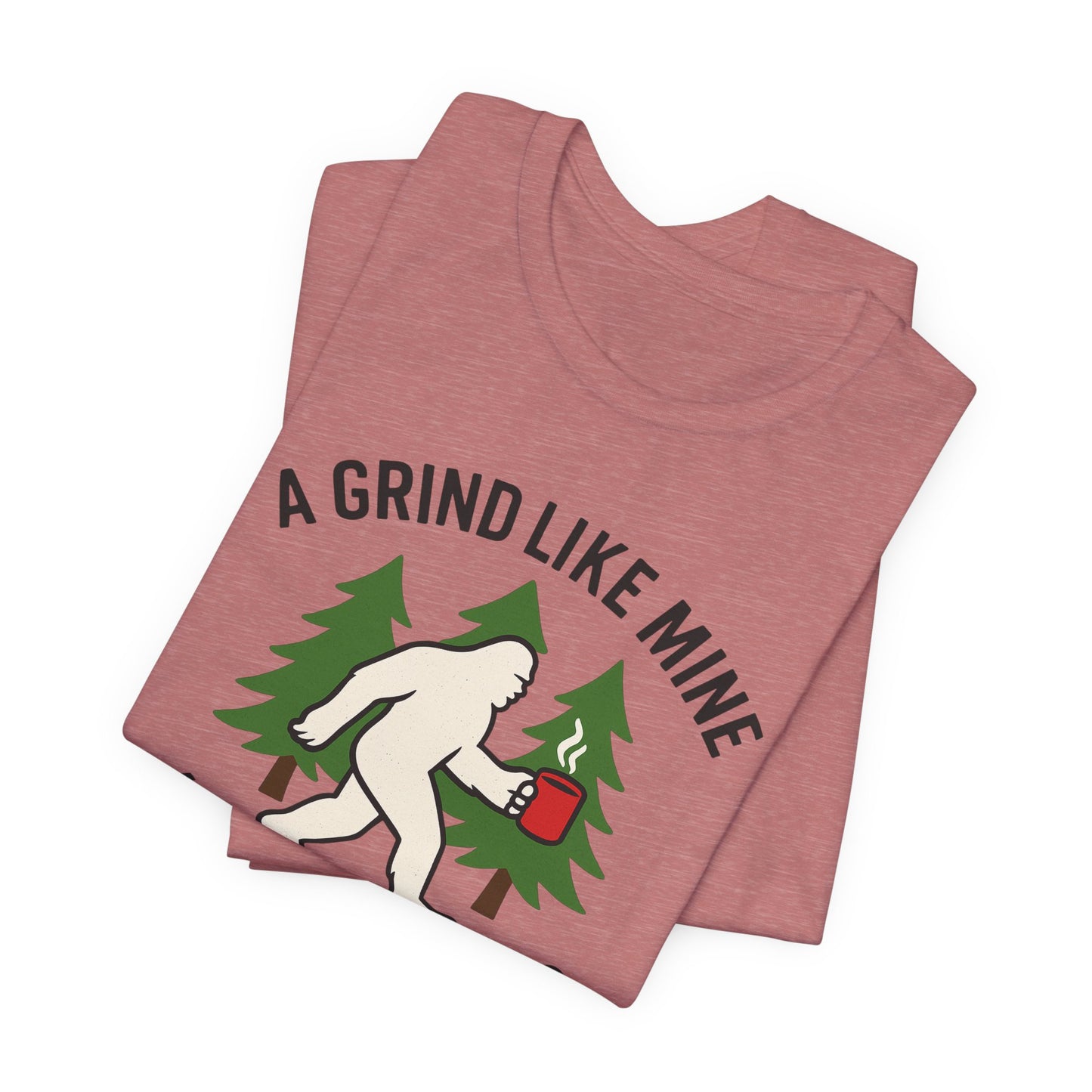 Yeti Grind Tee - Adventure Spirit Shirt, Outdoor Lover Tee, Gift for Nature Enthusiasts, Cool Casual T-Shirt, Perfect for Hiking