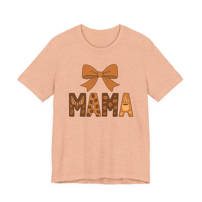 Mama Bow Tee - Cute Mother's Day Gift, Casual Everyday Wear, Family Matching Outfit, Birthday Celebration Top, Gift for Moms