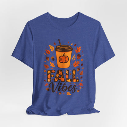 Autumn Coffee Lover Tee - Fall Vibes Unisex Shirt, Perfect for Cozy Days, Pumpkin Spice, Thanksgiving Gift, Seasonal Fashion, Casual Wear
