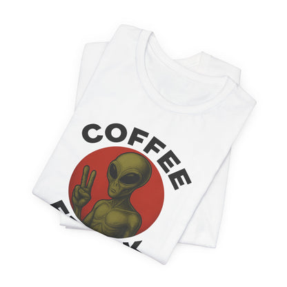 Coffee Freak Unisex Jersey Short Sleeve Tee, Cute Alien Tee, Funny Coffee Shirt for Coffee Lovers, Quirky Graphic Tee, Perfect for [...]