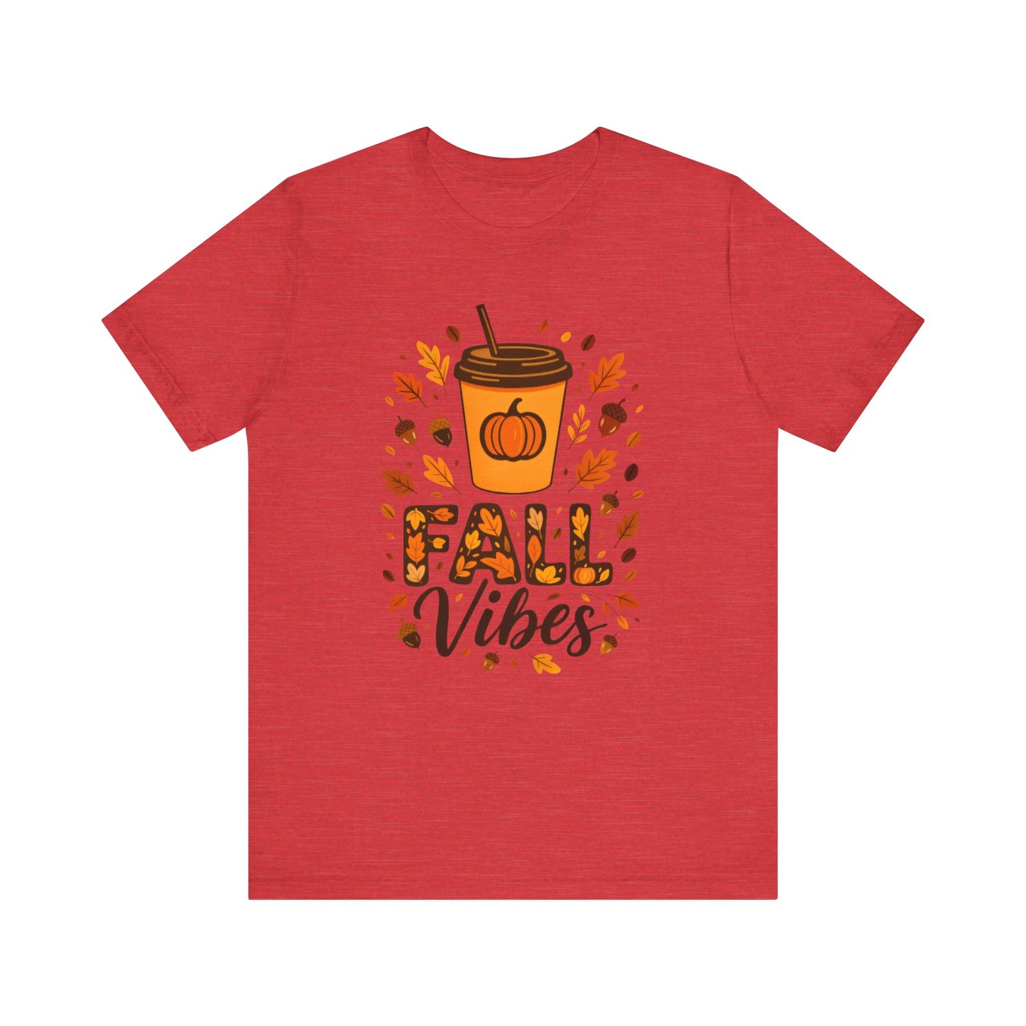 Autumn Coffee Lover Tee - Fall Vibes Unisex Shirt, Perfect for Cozy Days, Pumpkin Spice, Thanksgiving Gift, Seasonal Fashion, Casual Wear