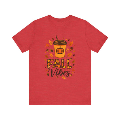 Autumn Coffee Lover Tee - Fall Vibes Unisex Shirt, Perfect for Cozy Days, Pumpkin Spice, Thanksgiving Gift, Seasonal Fashion, Casual Wear