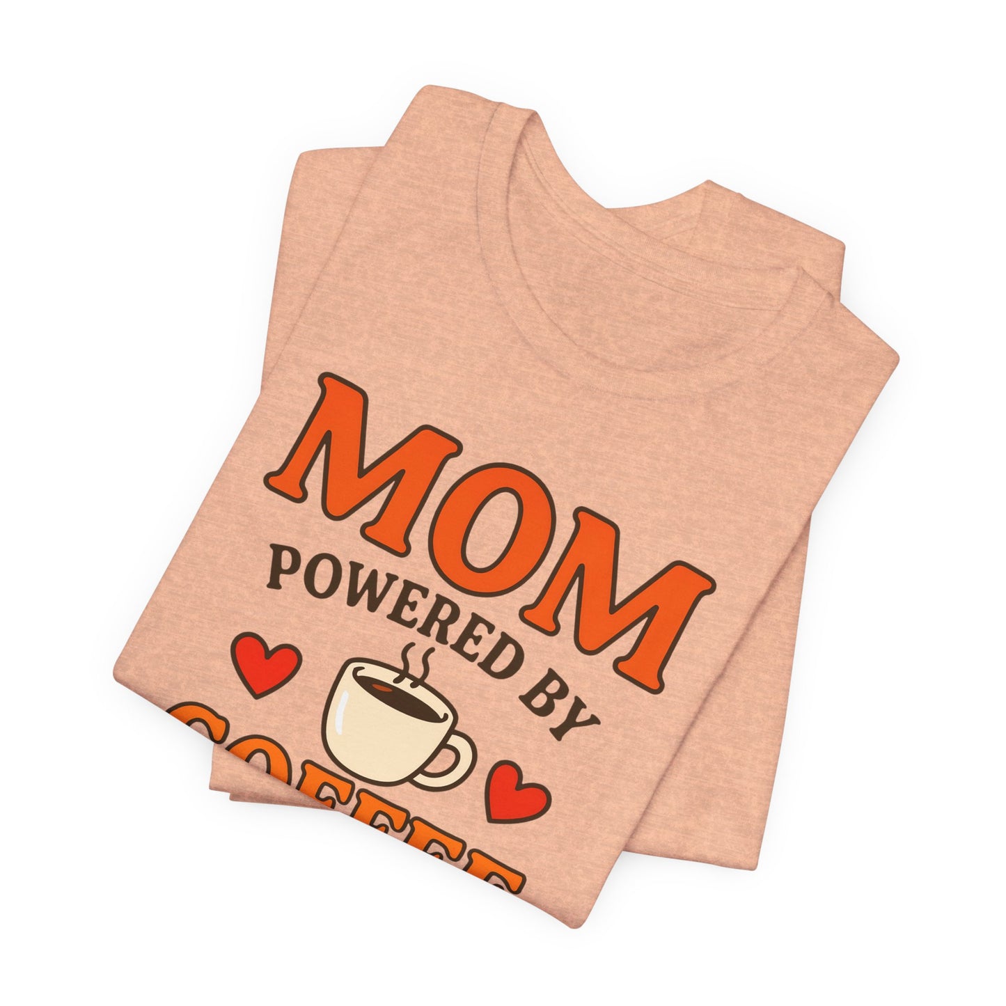 Coffee-Loving Mom Tee, Mother's Day Gift, Chaos Tee, Gift for Mom, Fun T-Shirt, Coffee Lover Apparel